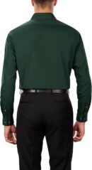 Men's Dress Shirt Regular Fit Poplin Solid