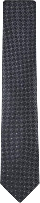 Men's Classic Black Solid and Pattern Ties (Standard and Extra Long Sizes)