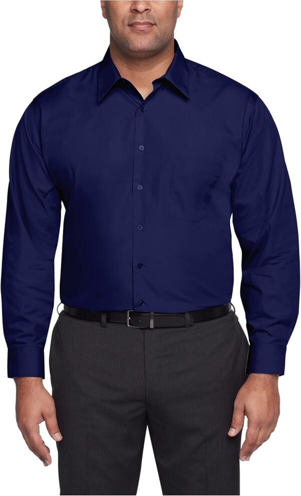 Men's  Dress Shirts Poplin (Big and Tall)