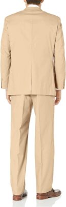 Men  Poplin 2 Button Center Vent Suit