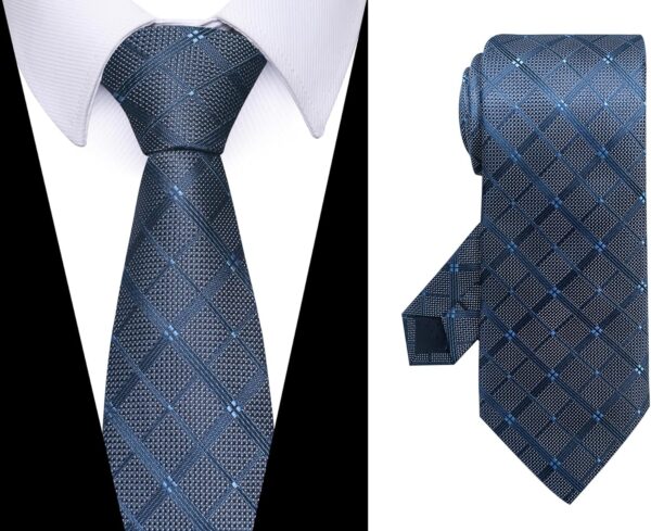 Tie For Men Necktie Woven Jacquard Neck Ties Set 6 PCS - Image 2