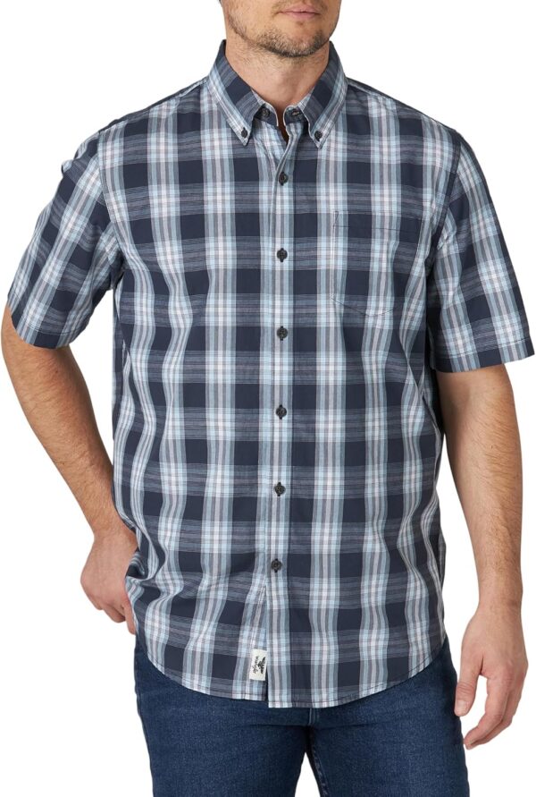 Men's Short  Classic Plaid Shirt