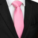 Solid Color Tie Men's Necktie for Business and Wedding