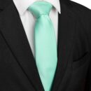 Solid Color Tie Men's Necktie for Business and Wedding